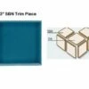 National Pool Tile Discovery Field 3x3 Trim | Teal Green | DSF91N SBN -Hayward Shop 21101 0 201991719320