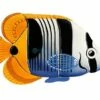 Ceramic Mosaic Saddled Butterfly Fish 10 In X 6 In | SB57