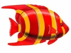 Ceramic Mosaic Red Angel Fish 12 In X 8 In | A56R