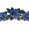 Ceramic Mosaic Hibiscus Flower Blue 27"x10" | HF74B -Hayward Shop 21628 0 2017829171528