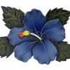 Ceramic Mosaic Hibiscus Single Flower Blue 7"x7" | SHF75B -Hayward Shop 21658 0 2017829173041