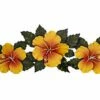 Ceramic Mosaic Hibiscus Flower Yellow 27"x10" | HF74Y 2 Ceramic Mosaic Hibiscus Flower Yellow 27"x10" | HF74Y -Hayward Shop 21673 0 2017829164855
