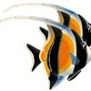 Ceramic Mosaic Double Moorish Idol Fish 14 In X 14 In | M55D 2 Ceramic Mosaic Double Moorish Idol Fish 14 In X 14 In | M55D -Hayward Shop 21689 0 20141029193829