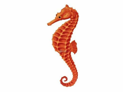 Porcelain Mosaic Orange Seahorse | 4" X 9" | PORC-SH17OR-9 3 Porcelain Mosaic Orange Seahorse | 4" X 9" | PORC-SH17OR-9