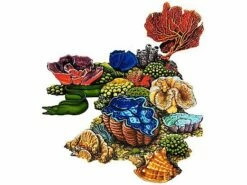 Porcelain Mosaic Coral | Reef Scene E | PORC-CR30E