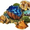 Porcelain Mosaic Coral | Reef Scene D | PORC-CR30D