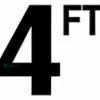 Depth Marker 4" Frost Proof Tile | 4 FT Non-Skid | DM42-2040 1 Depth Marker 4" Frost Proof Tile | 4 FT Non-Skid | DM42-2040 -Hayward Shop 48040 0 2017818101212