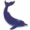 Artistry In Mosaics Dolphin Classic Downward Mosaic | Medium - 38" X 24" | DOLBLUDM -Hayward Shop 4832 0 201621794130