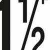Depth Marker 5" Frost Proof Tile | 1 1/2 FT Non-Skid | DM52-2015 2 Depth Marker 5" Frost Proof Tile | 1 1/2 FT Non-Skid | DM52-2015 -Hayward Shop 48403 0 2014723224113
