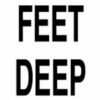 Depth Marker 6x6 Frost Proof Tile | FEET DEEP Smooth | DM701-03