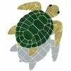 Artistry In Mosaics Turtle Classic Topview Natural With Shadow Mosaic | Large - 25" X 24" | TSHNATTL -Hayward Shop 4984 0 2016314155156
