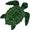 Artistry In Mosaics Turtle Classic Topview Green Mosaic | Large - 21" X 21" | TURGRETL 1 Artistry In Mosaics Turtle Classic Topview Green Mosaic | Large - 21" X 21" | TURGRETL -Hayward Shop 4991 0 201631491731
