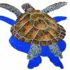 Artistry In Mosaics Loggerhead Turtle With Shadow Glass Mosaic | Large - 36" X 38" | G-LTSHL 2 Artistry In Mosaics Loggerhead Turtle With Shadow Glass Mosaic | Large - 36" X 38" | G-LTSHL -Hayward Shop 5078 0 201648135335