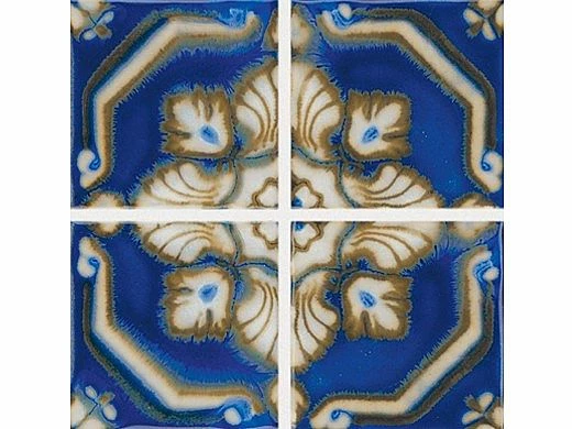 National Pool Tile Iberia Series | Royal Blue Print | La-Mancha 3 National Pool Tile Iberia Series | Royal Blue Print | La-Mancha