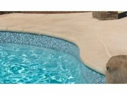 National Pool Tile Jules 1x1 Glass Tile | Rustic Blue | 9730-5AT -Hayward Shop 63931 1 2011112722739
