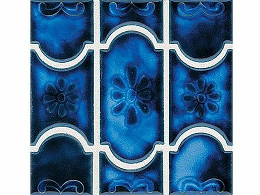 National Pool Tile Botanical Series Pool Tile | Sky Blue | BUE22 8 National Pool Tile Botanical Series Pool Tile | Sky Blue | BUE22 - Image 6