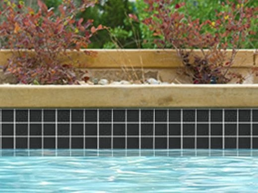National Pool Tile Unglazed 2x2 Series #A34 | Raven Black | 0A3422GMS1P 5 National Pool Tile Unglazed 2x2 Series #A34 | Raven Black | 0A3422GMS1P - Image 3